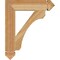 Ekena Millwork Legacy Arts & Crafts Rough Sawn Bracket, Western Red Cedar, 4"W x 20"D x 24"H BKT04X20X24LEC03RWR - alternate 2
